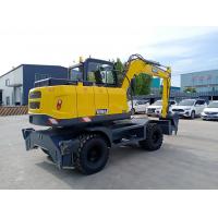 Quality 62.5kW Wheel Crawler Excavator With YuChai Or Cummins Engine For Agriculture for sale