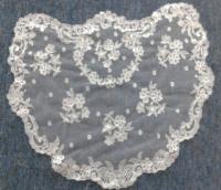 China OEM customize design Ivory/White Spanish style veils and mantillas Catholic chapel lace - Small Hot sale factory