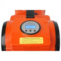 china 5 Ton Electric Hydraulic Car Jack With Digital Meter Double Cylinder Air Pump