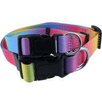China Half Metal Personalized Pet Collars Mold Resistand Cool Dog Collars factory