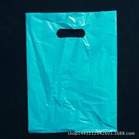 Quality Durable Die Cut Plastic Handle Bags Tearproof PE Regeneration for sale