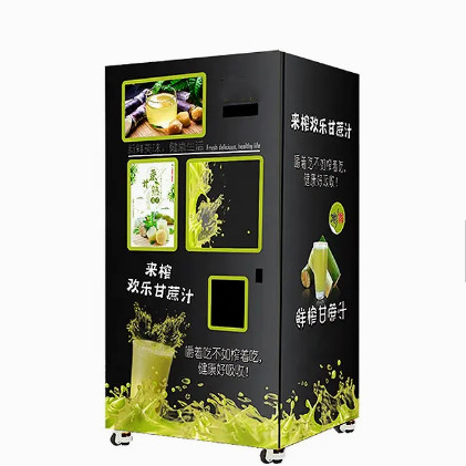 Quality Supermarket Sugarcane Juice Vending Machine Automatic For Business for sale