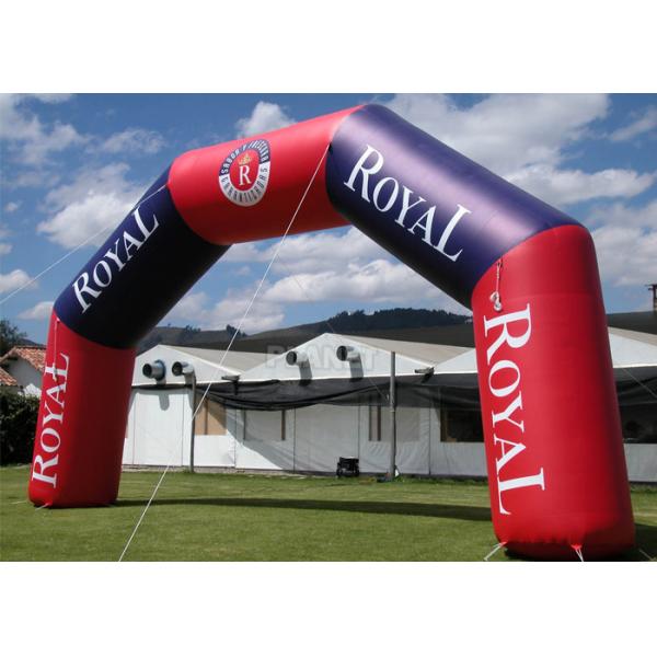 Quality Outdoor Commercial Advertising Event Customized Logo Inflatable Race Start And Finish Entrance Line Arch/Archway for sale