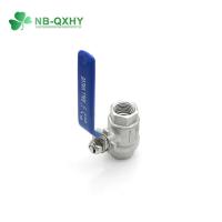 China Structure Oil Seal Ball Valve for Industrial Performance SS304 1000wog Male and Female factory