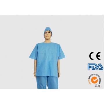 Quality Chemical Resistant Disposable Medical Scrubs Protective Coveralls XL XXL Size for sale
