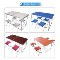 China MDF Folding Picnic table and seat sets Camping table Outdoor use factory