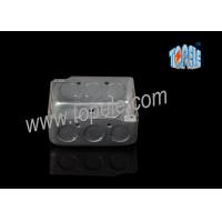 China 4 X 4 Square Electrical Metal Box Conduit Switch Box EMT 1 - 1 / 2 Deep factory