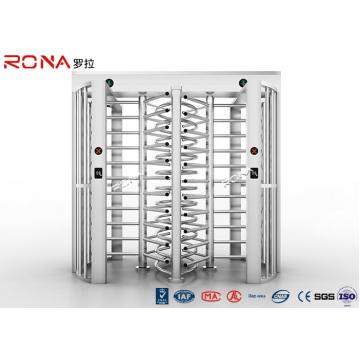 Quality Bi - Directional Full Height Turnstile Revolving Metal Passage Access Control for sale