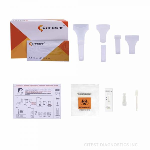 Quality COVID-19 Antigen Rapid Test Oral Fluid Detection Of SARS-CoV-2 for sale