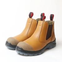 Quality US 2# - 14# Industrial Safety Shoes Lightweight S3 SRC Nubuck Steel Toe Boots for sale