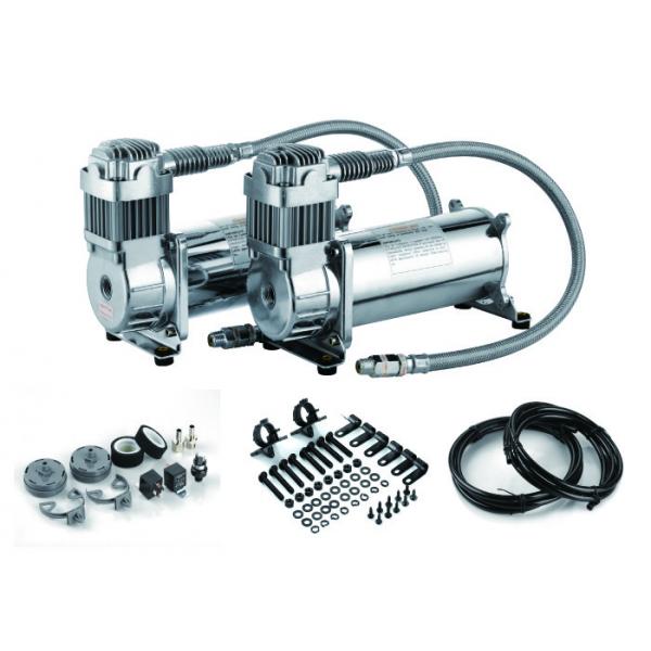 Quality DUAL Pack Air Ride Suspension Compressor For Trucks , Heavy Duty Air Compressor for sale