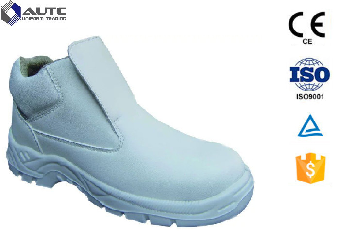 China OEM ODM Waterproof Steel Toe Boots Abrasion Resistant Genuine Leather Euro 36-47 factory