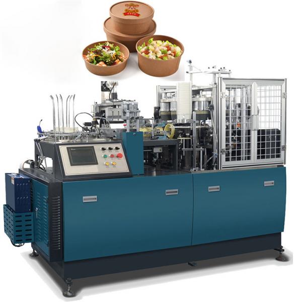Quality 750ML Automatic Medium Speed Disposable Food Paper Bowl Making Machine Supplier for sale
