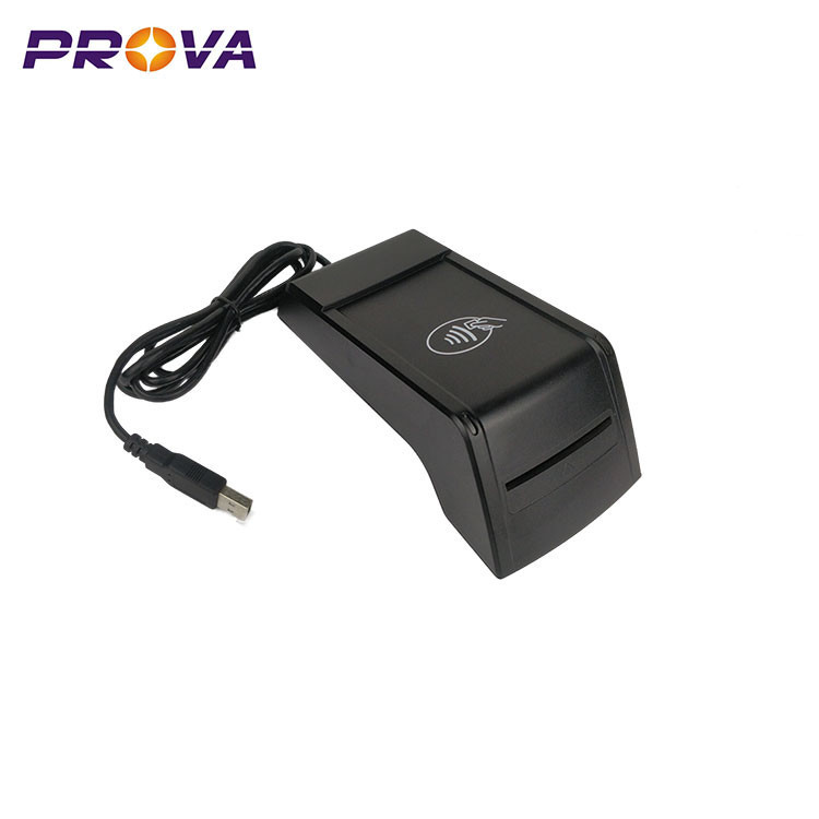 China Data Transfer Speed T0 / 1 USB Smart Card Reader 5MHz-12MHz IC Card Frequency factory