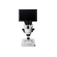 China Camera Trinocular Zoom Microscope 1600 Mega 45X Digital Microscope With Lcd Screen factory