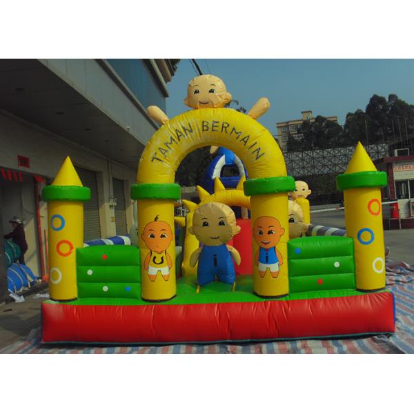 Quality CE Certificate Durable Inflatable Amusement Park With Bouncy House For Party for sale