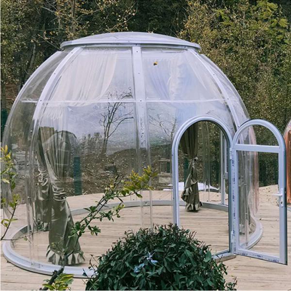 Quality Polycarbonate 6m Geodesic Dome Flexible Convenient Igloo Dome Tents for sale