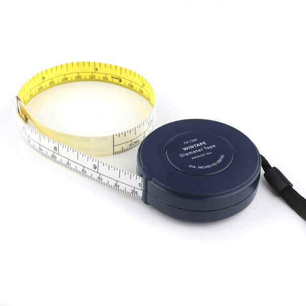 Quality OEM Navy Blue Out Diameter Tape Measure For Forestry Trees Size Measuring for sale
