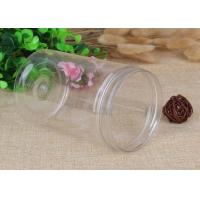 China Powder Clear Plastic Jars Top Screw Lid Small PET Jars 600ml Airtight for sale