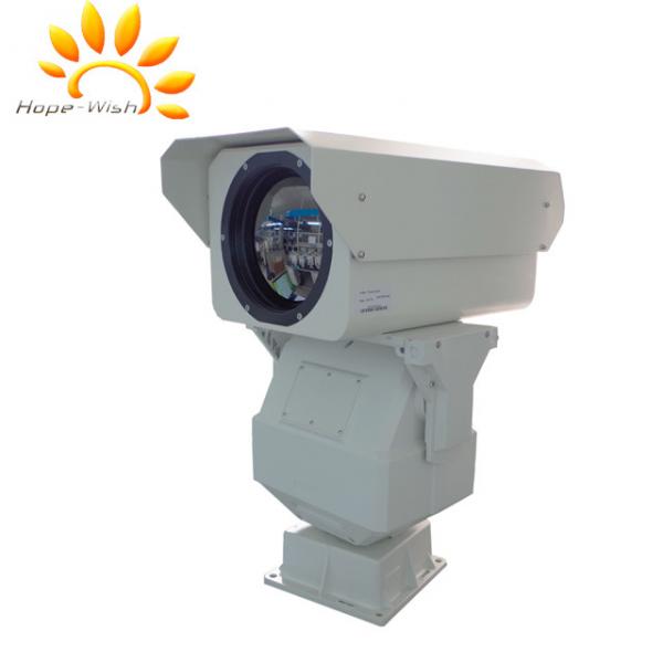 Quality 16KM Uncooled Zoom Thermal Imaging Camera For Long Range Border Security for sale