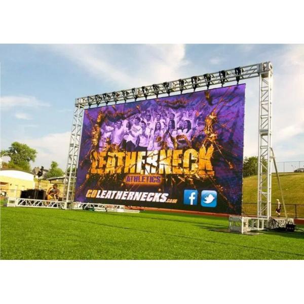 Quality P3.91 Outdoor Rental LED Display 1R1G1B Full Color For Front Maintenance for sale