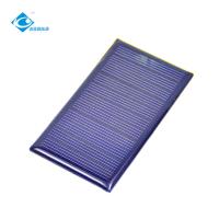 China 0.52W Epoxy Adhesive Transparent Solar Panel 5.5V Optimizer Solar Battery factory