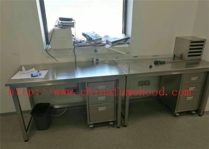 China Customized Size Science lab Furniture Designing  And Planning Stainless Steel Lab Furniture   For Distributors factory