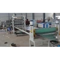 China Plastic Sheet Extrusion Line , Twin Screw PVC Extrusion Machinery for sale