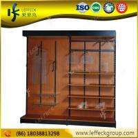 China Wholesale hot new wood single side t-shirt display racks by Leffeck for sale
