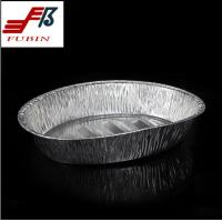 China Hard Temper Silver Foil Cooking Trays for Roasting Chicken for sale