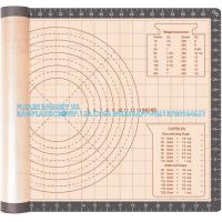 China Silicone Baking Mat, Pastry Mat With Measurement,26 X 16 Extra Thick Large Rolling Dough Mat Sheet, Counter factory