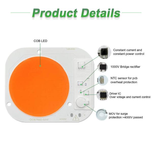 Quality 240V COB LED SMD Energy Efficient for sale