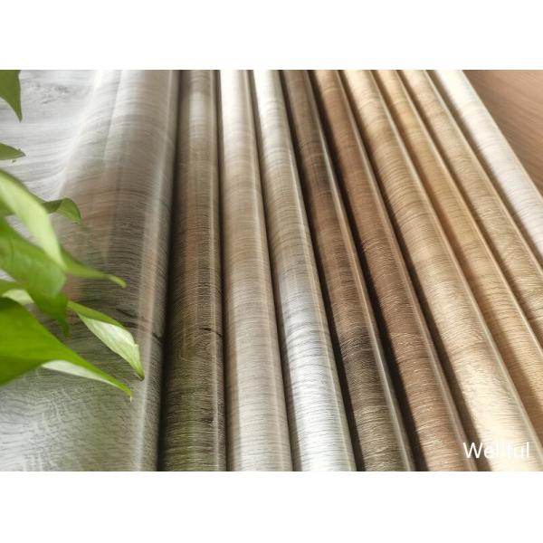 Quality Wood Design PVC Decorative Film 1000mm  1000m / Roll for sale
