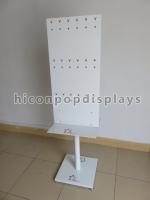 China Jewelry Revolving Display Stand With Hooks , Peg Hook Display Rack factory
