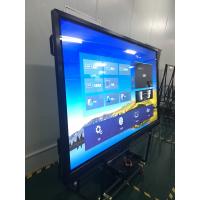China 86 inch 4k ultra hd touch screen monitor, touch smart led tv with built in pc factory