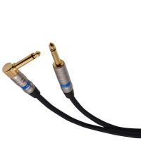 Quality Straight Angled Guitar Audio Cable Amp Cord For Bass Electric Guitar Cable 1/4 for sale