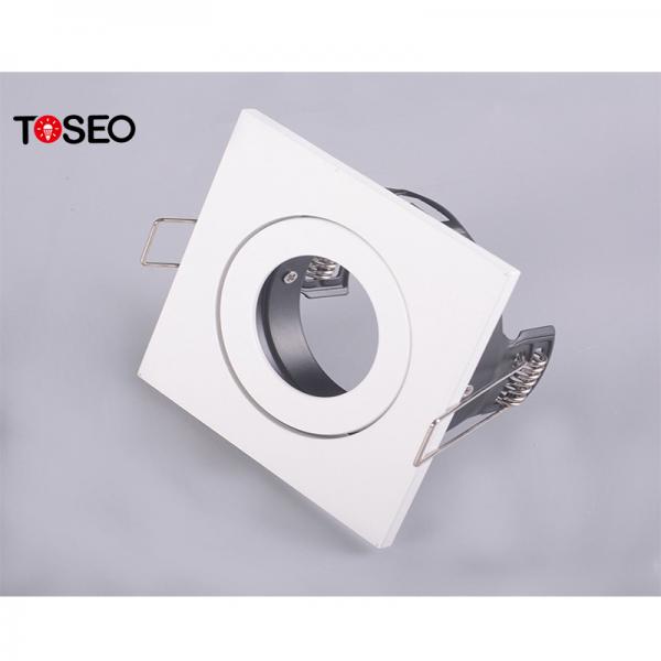 Quality 90mm Square Recessed Downlights Fixted Gu10 Downlight Fixture for sale