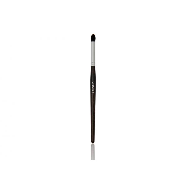Quality Precise Gray Squirrel Hair  Eye Blending Crease Brush With Luxury Ebony Handle for sale