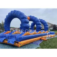 China Factory Price Inflatable Lava Slip N' Slide Water Slide Park For Kids Adults factory