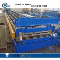 Quality Color Steel Metal Steel Roofing Sheet Roll Forming Line Hydraulic Automatic for sale