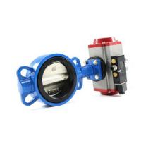 China Aluminum Alloy Butterfly Valve Electric Actuator PN10 PN16 Auto Sealed factory