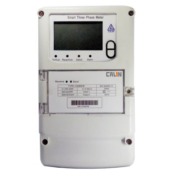 Quality Credit Mode  Relay Prepaid Electric Meter Multi - Function Four wires Enery Meter for sale