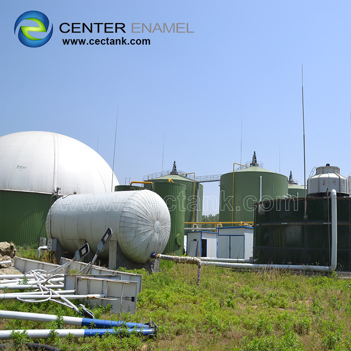 China Center Enamel provides Glass-Fused-to-Steel Tanks as biogas tanks factory