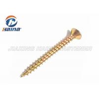 China Zinc Plated C1022 Material Drive Self Tapping Screws For Wood Plate factory