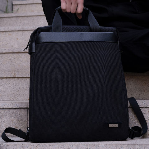 Quality 16'' Recycled Laptop Backpacks Bag , RPET Unisex Backpack OEM for sale