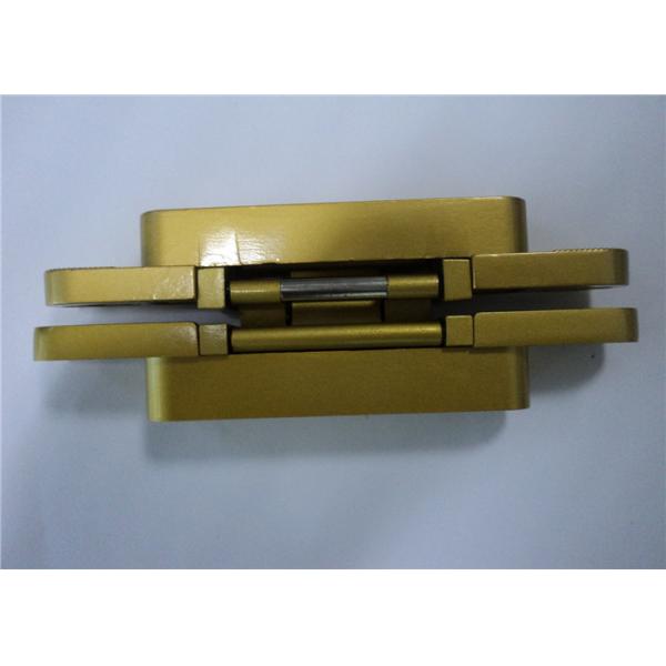 Quality Chrome Painted / Gold Painted 3D Adjustable Concealed Hinge 135x18x21 mm for sale