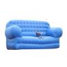 China Blue Advertising Inflatables Couch Sofa Manufacturer With Wholesale Price factory