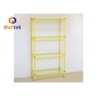 China 120kgs/Layer Chrome Plated Metal Wire Display Rack ODM for sale