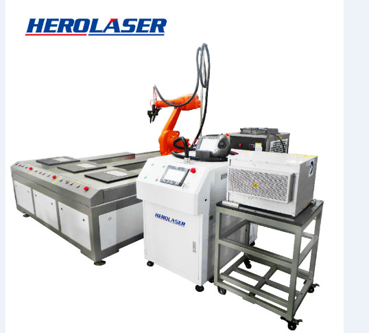 Quality Herolaser 1070nm Robotic Spot Welding Machine For Precision Machining for sale