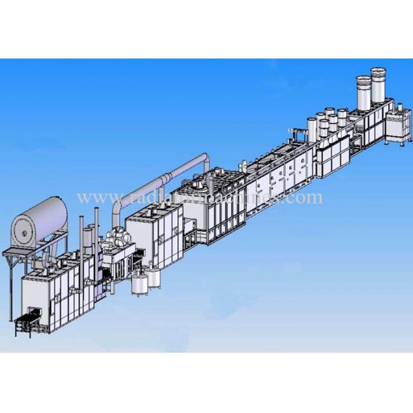Quality Electric And Gas Furnace Brazing Equipment 4M + 6 M For Aluminium Radiator for sale